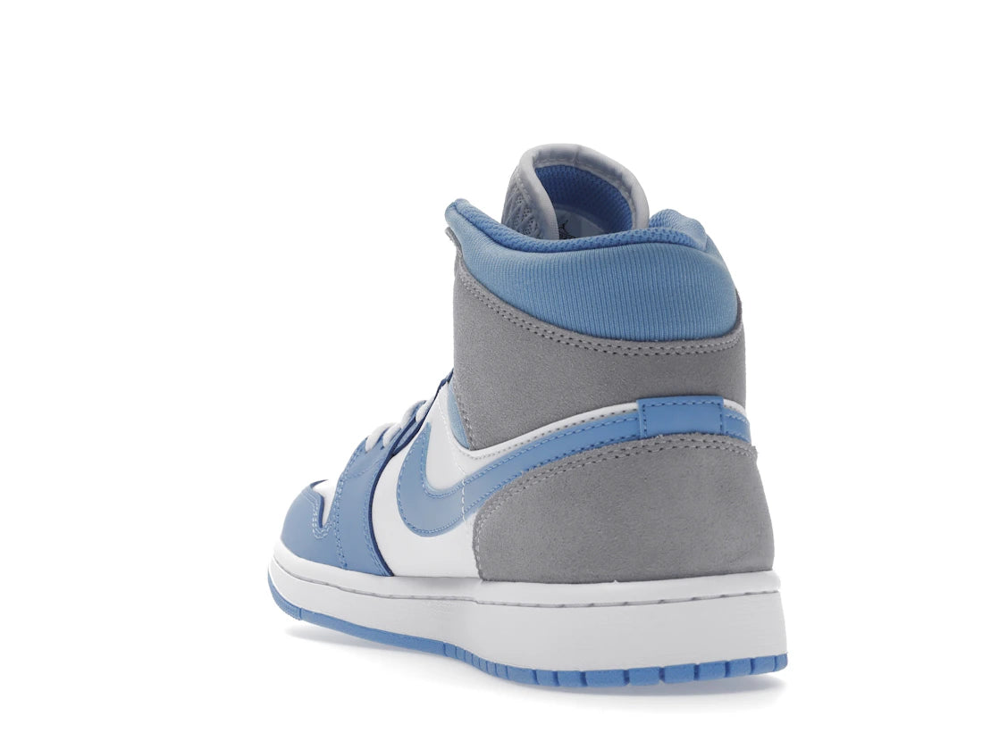 Jordan 1 Mid University Blue Grey