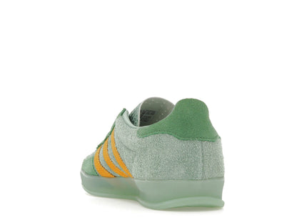 adidas Gazelle Indoor Hazy Green Crew Yellow