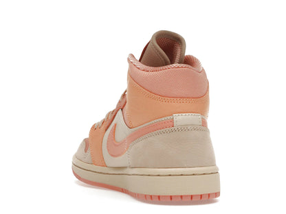 Jordan 1 Mid Apricot Orange