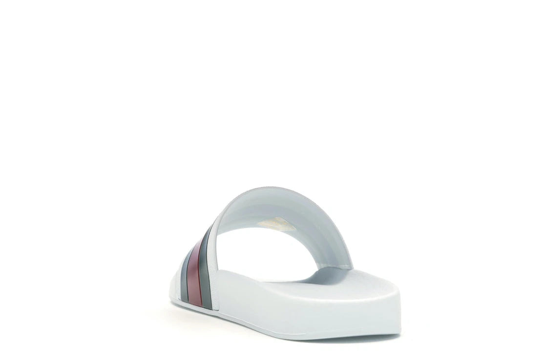 Gucci Pursuit Pool Slides White