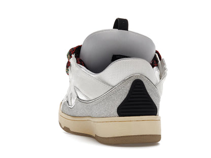 Lanvin Leather Curb White Grey Black