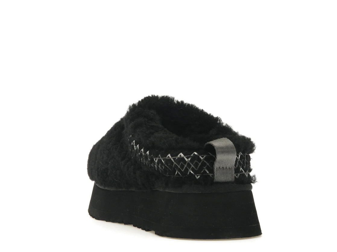 UGG Tazz Slipper Heritage Braid Black