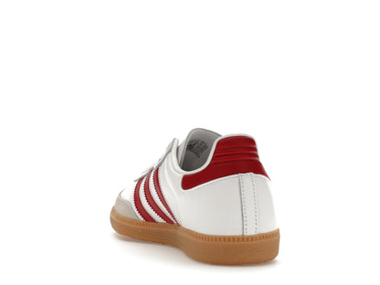 adidas Samba OG White Burgundy Gum