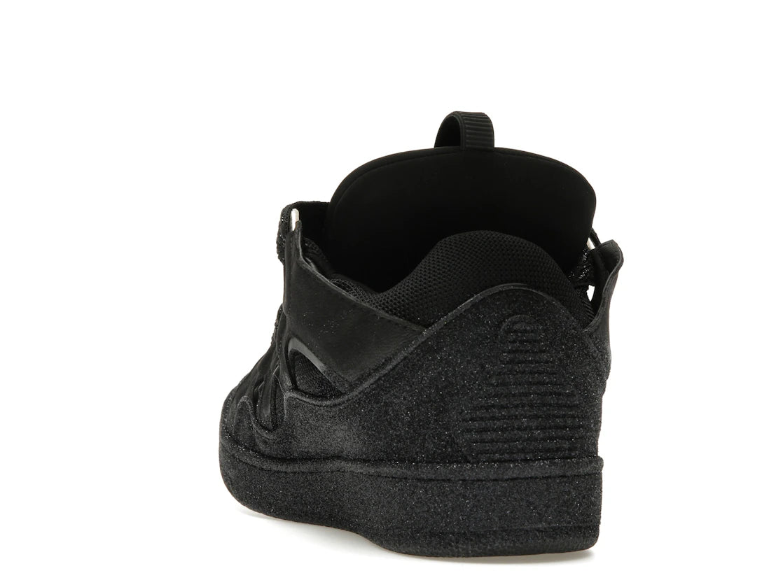 Lanvin Leather Curb Black Glitter