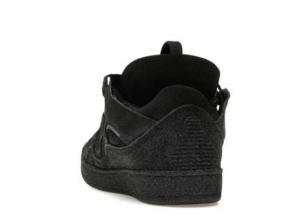 Lanvin Leather Curb Black Glitter