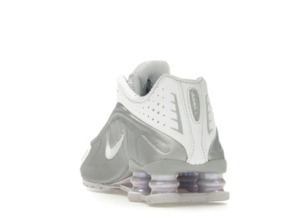 Nike Shox R4 White Metallic Platinum Barely Grape