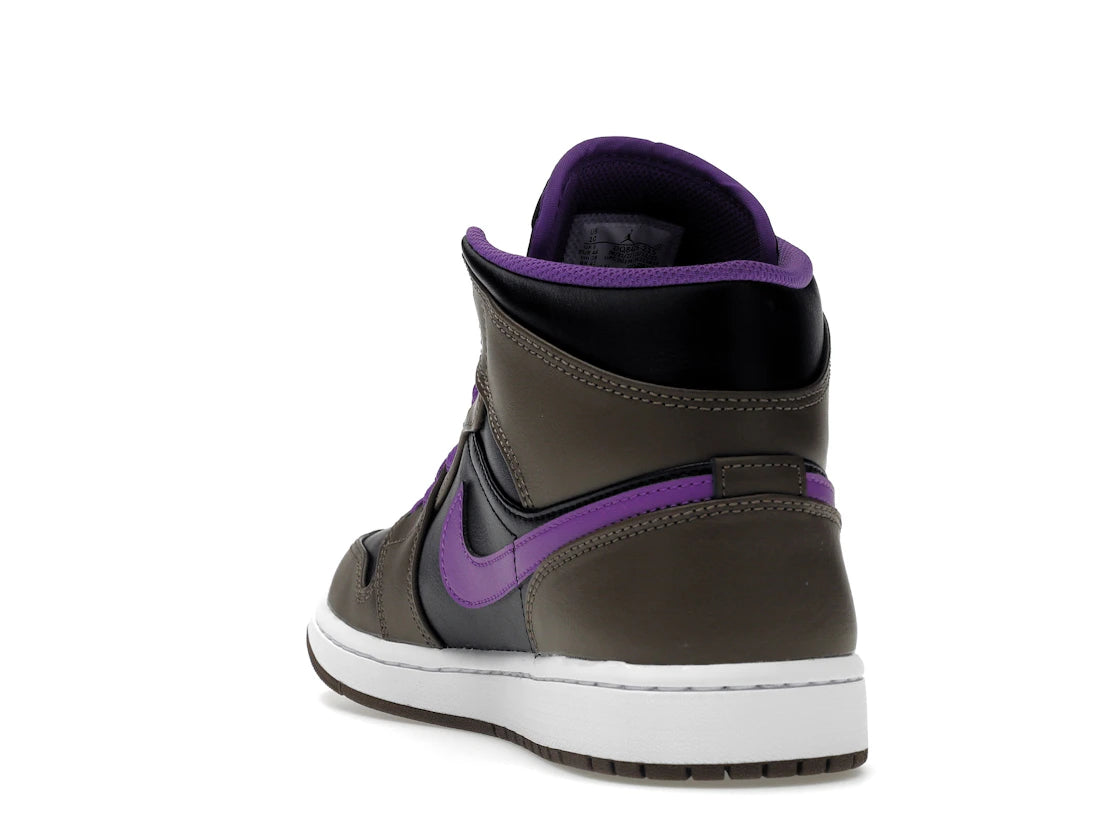 Jordan 1 Mid Purple Mocha