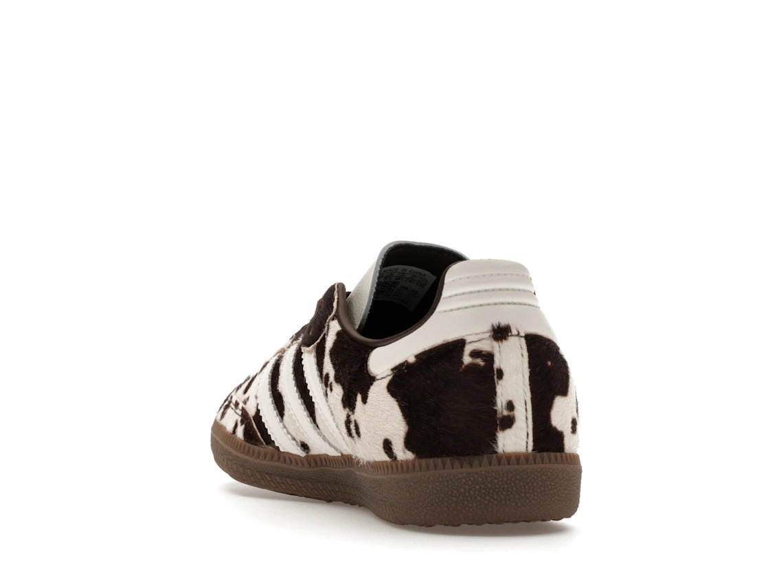 adidas Samba OG Cow Print Dark Brown White