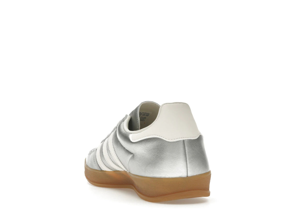 adidas Gazelle Indoor Silver Metallic Core White