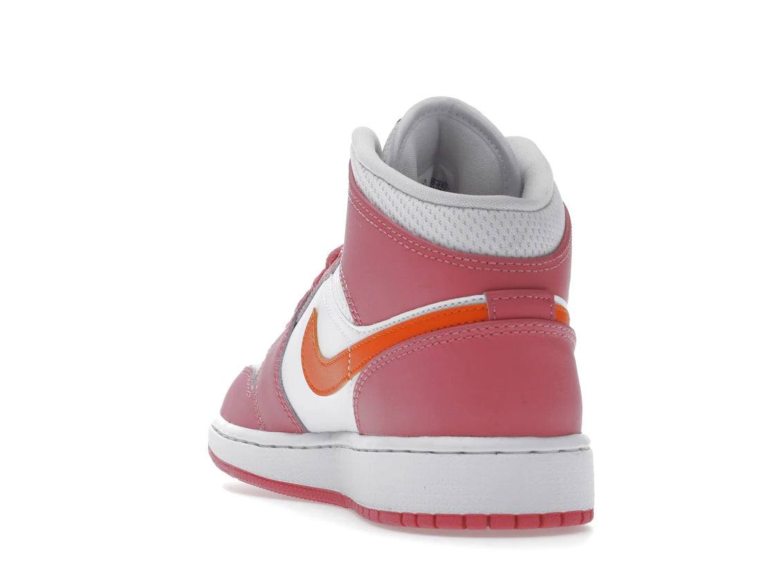 Jordan 1 Mid Pinksicle Safety Orange