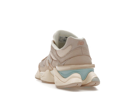 New Balance 9060 Ivory Cream Pink Sand