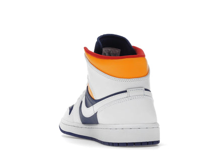 Jordan 1 Mid Royal Blue Laser Orange