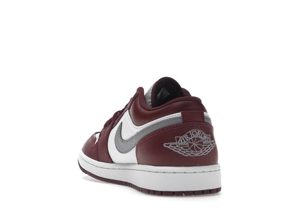 Jordan 1 Low White Bordeaux