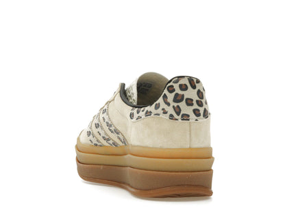 adidas Gazelle Bold Cream Black Leopard