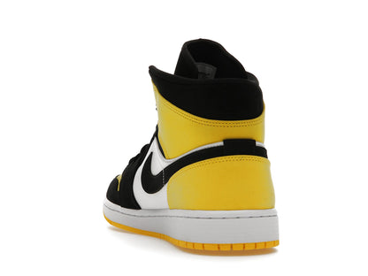 Jordan 1 Mid Yellow Toe Black