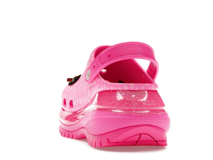 Crocs Classic Mega Crush Clog Barbie The Movie Electric Pink