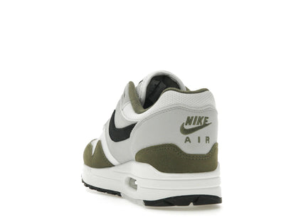 Nike Air Max 1 White Black Medium Olive