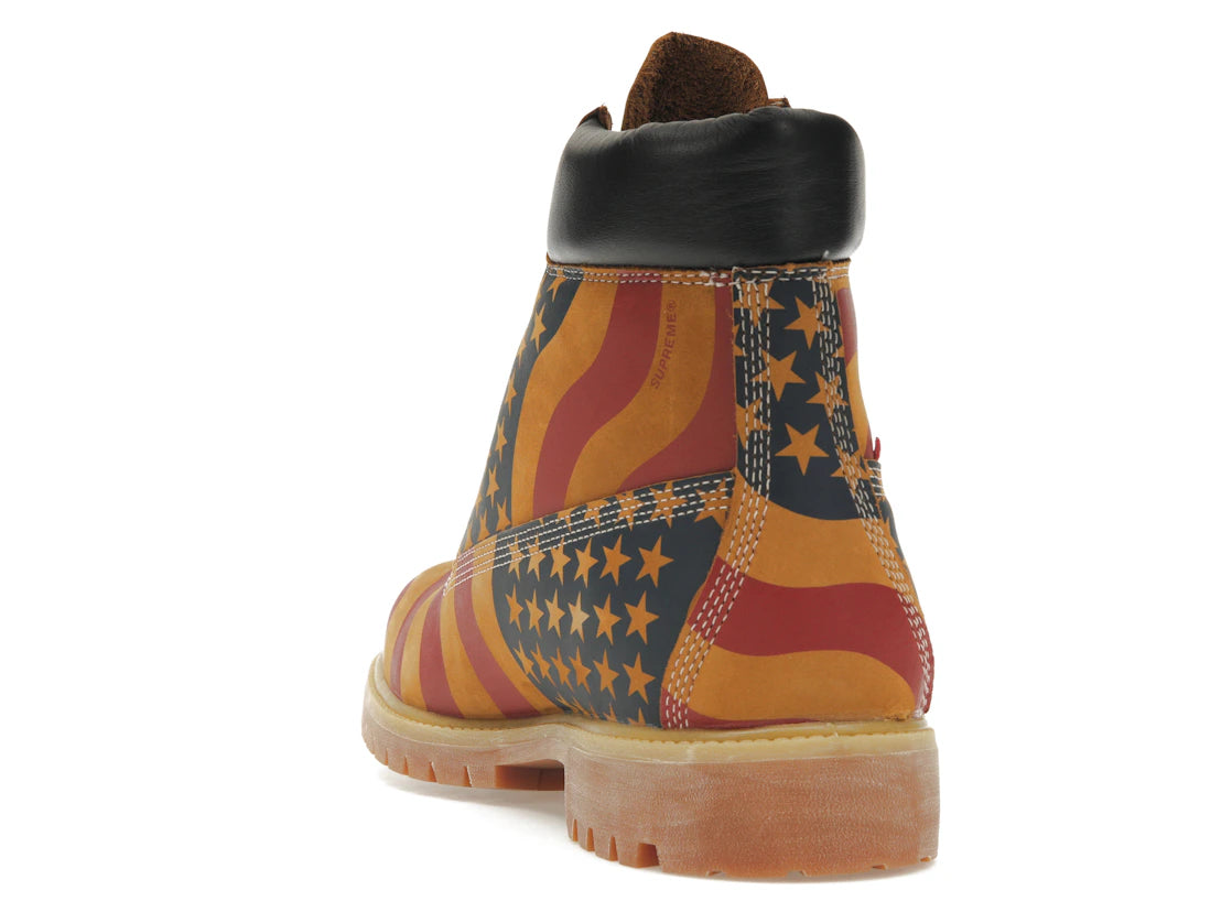 Timberland 6" Boot Supreme Stars & Stripes Wheat
