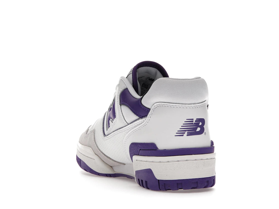 New Balance 550 White Purple