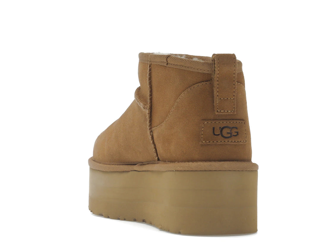 UGG Classic Ultra Mini Platform Boot Chestnut