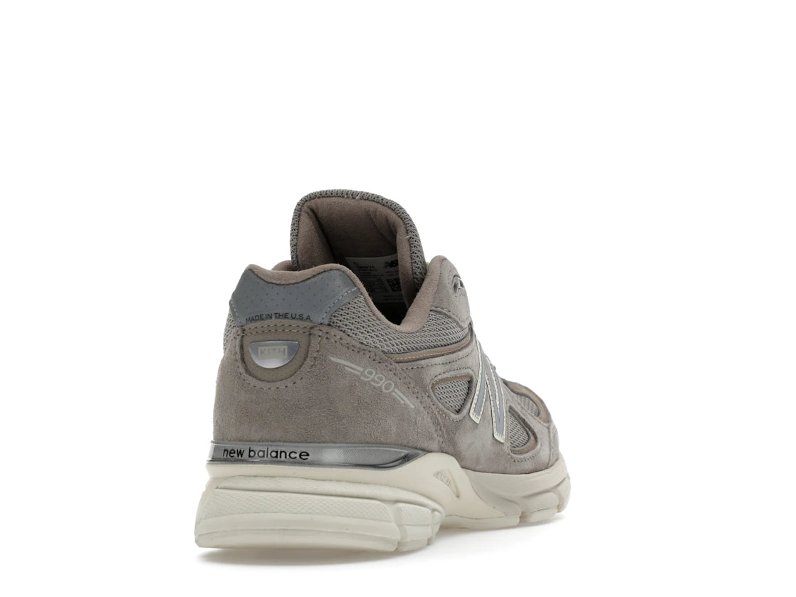 New Balance 990v4 MiUSA Kith Moonrock