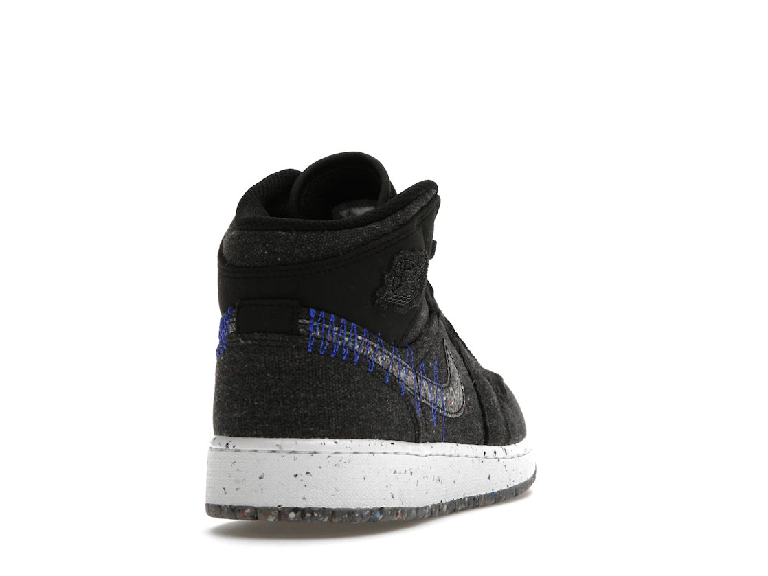 Jordan 1 Mid SE Crater Black