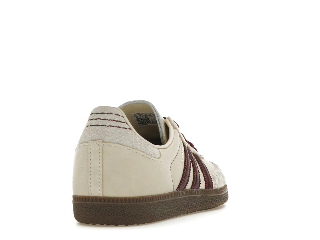 adidas Samba OG Wonder White Maroon