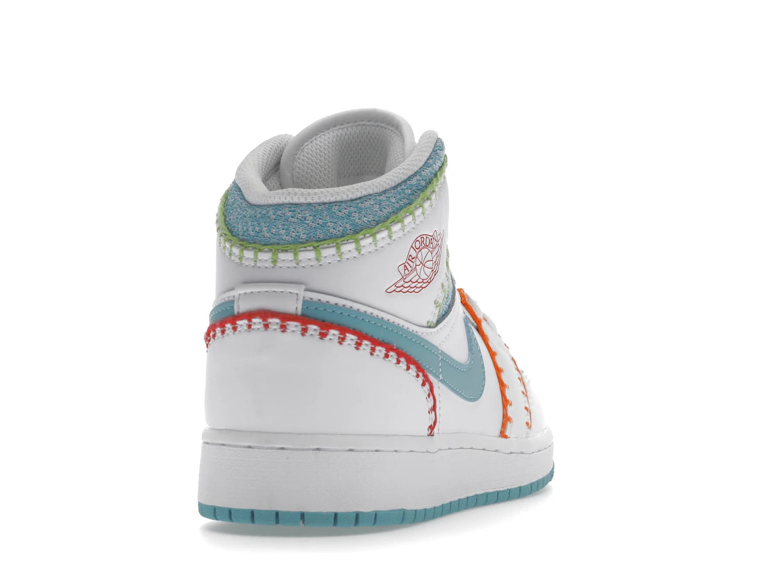 Jordan 1 Mid Multi Knit
