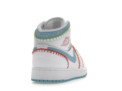 Jordan 1 Mid Multi Knit