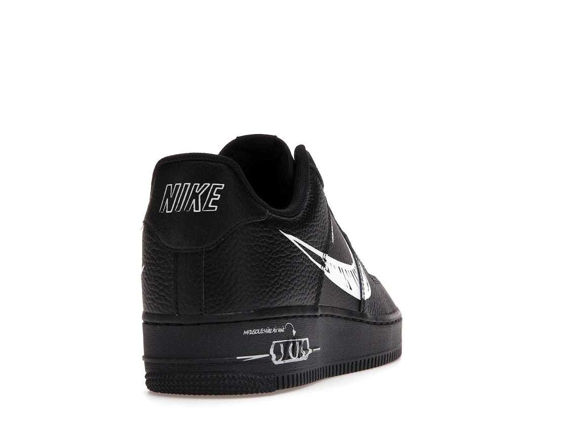 Nike Air Force 1 Low Sketch Black