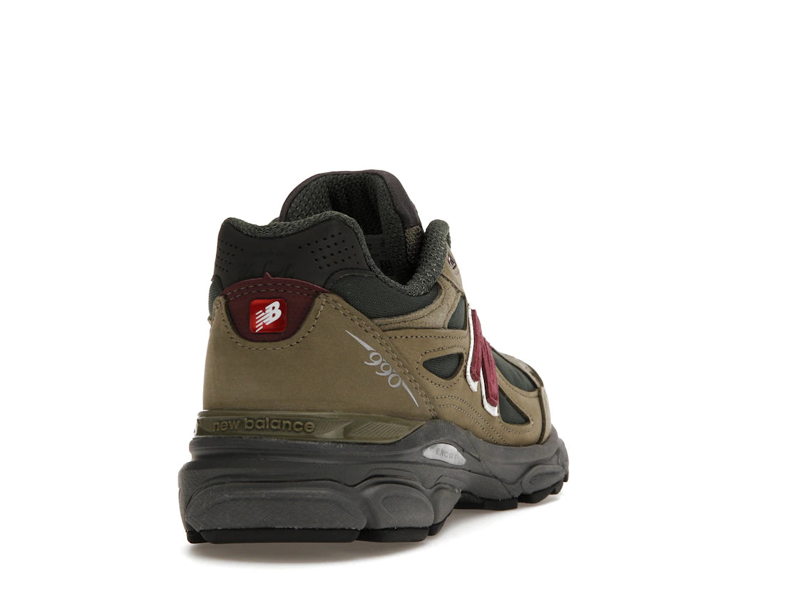 New Balance 990v3 MiUSA Teddy Santis Green Purple
