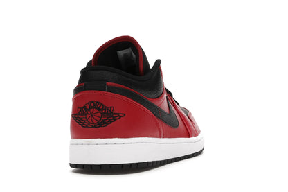 Jordan 1 Low Reverse Bred Pebbled Swoosh