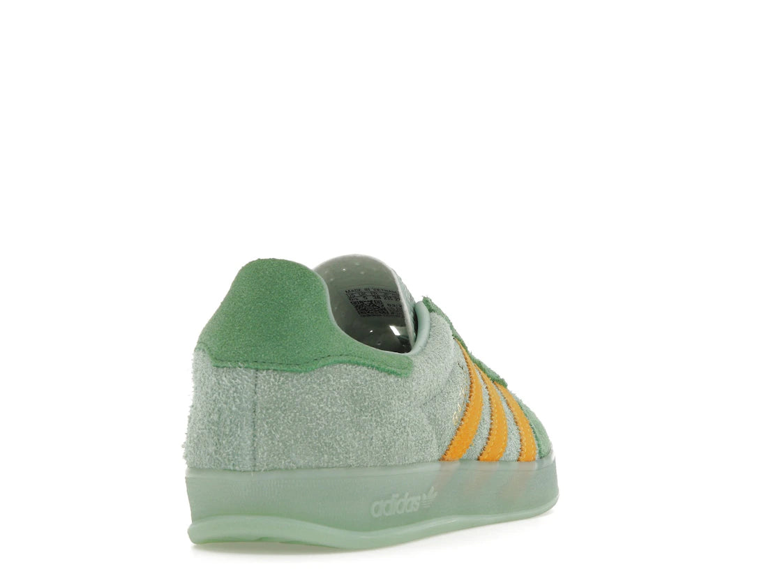 adidas Gazelle Indoor Hazy Green Crew Yellow