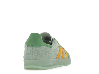 adidas Gazelle Indoor Hazy Green Crew Yellow