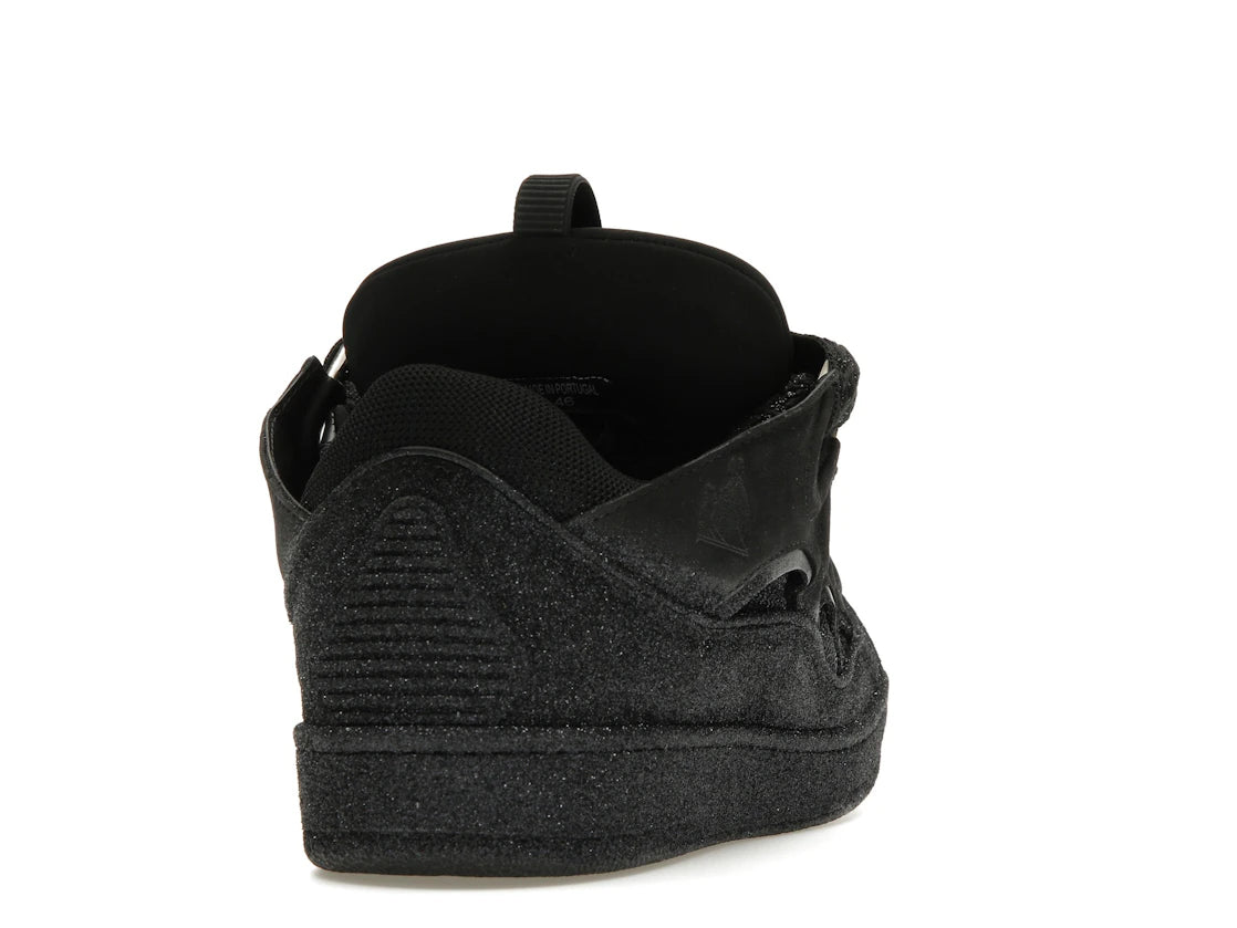 Lanvin Leather Curb Black Glitter