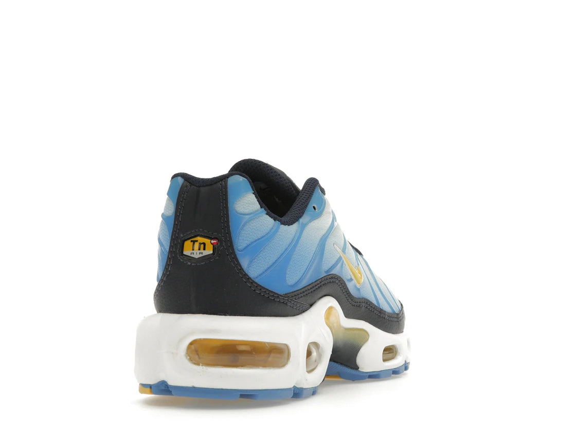 Nike Air Max Plus University Blue Topaz Gold