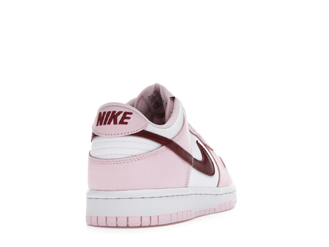 Nike Dunk Low Pink Foam Red White