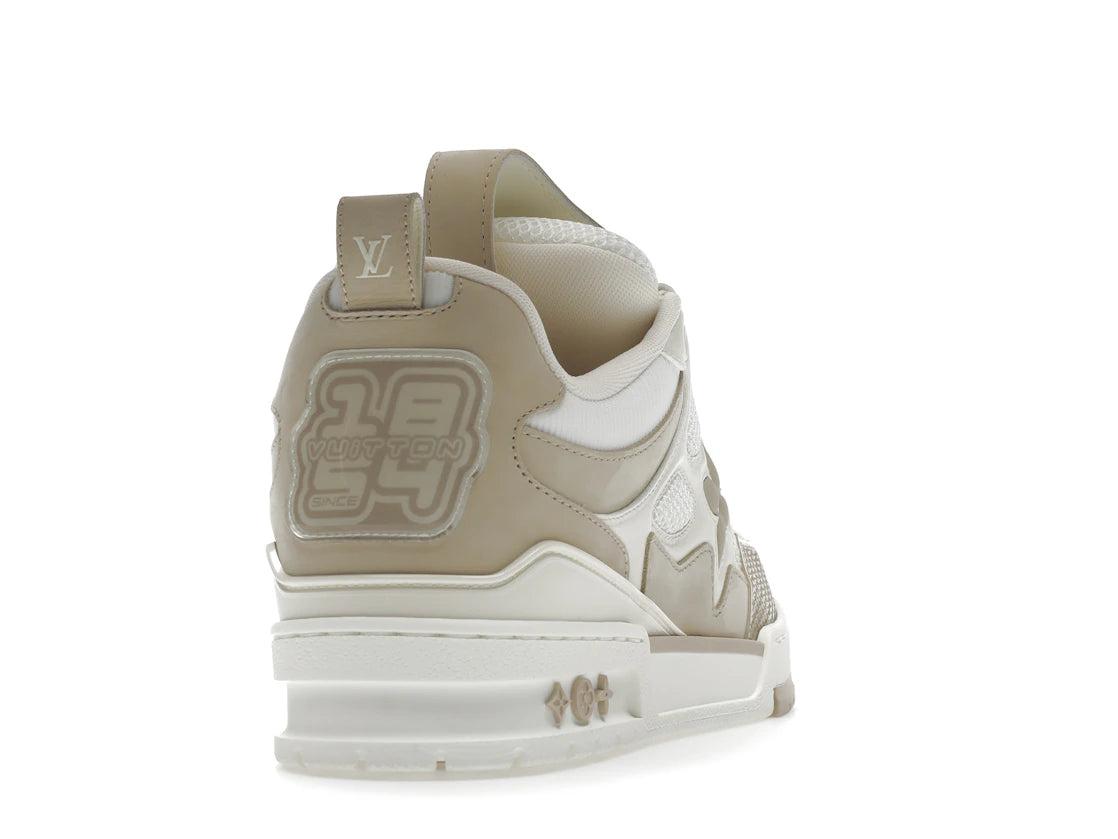 Louis Vuitton LV Skate Sneaker Beige White