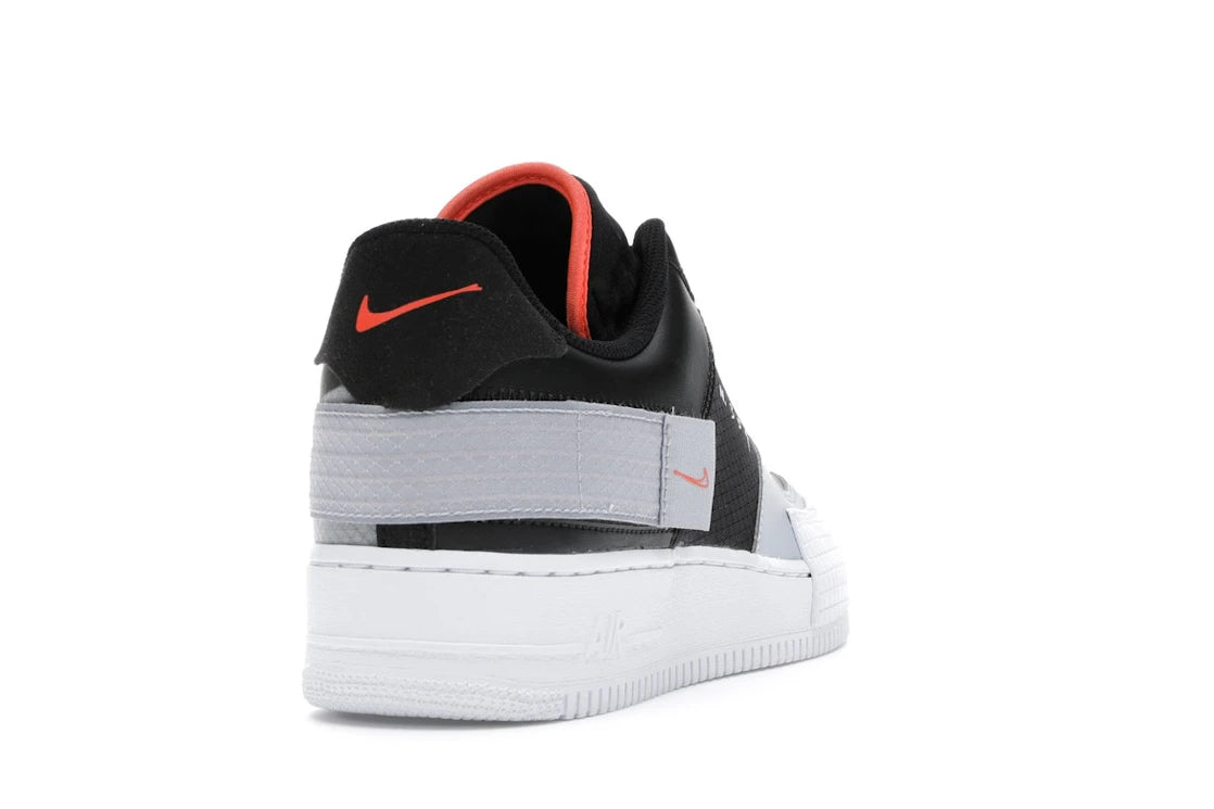 Nike Air Force 1 Type Black Hyper Crimson