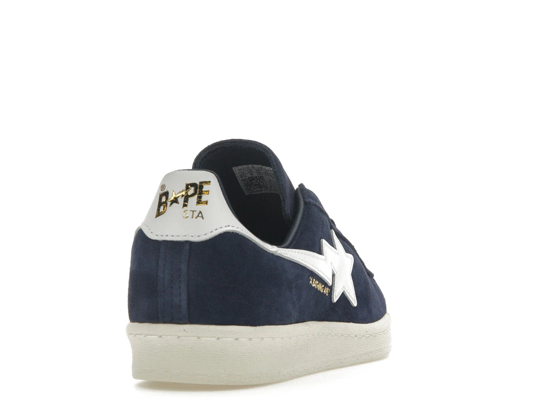 Adidas Campus 80s Bape Collegiate Navy