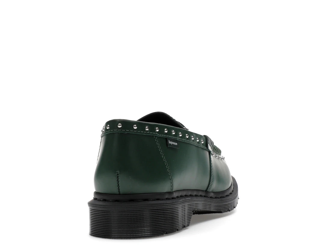 Dr. Martens Studded Penton Loafer Supreme Green