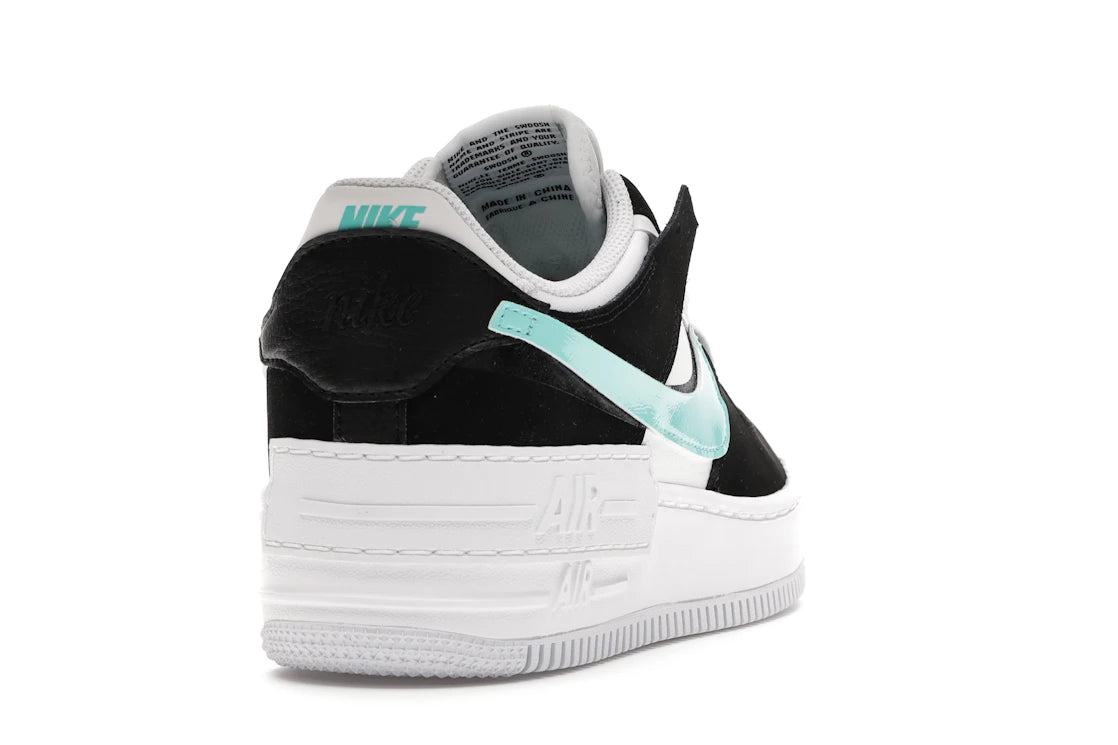 Nike Air Force 1 Low Shadow White Black Aurora