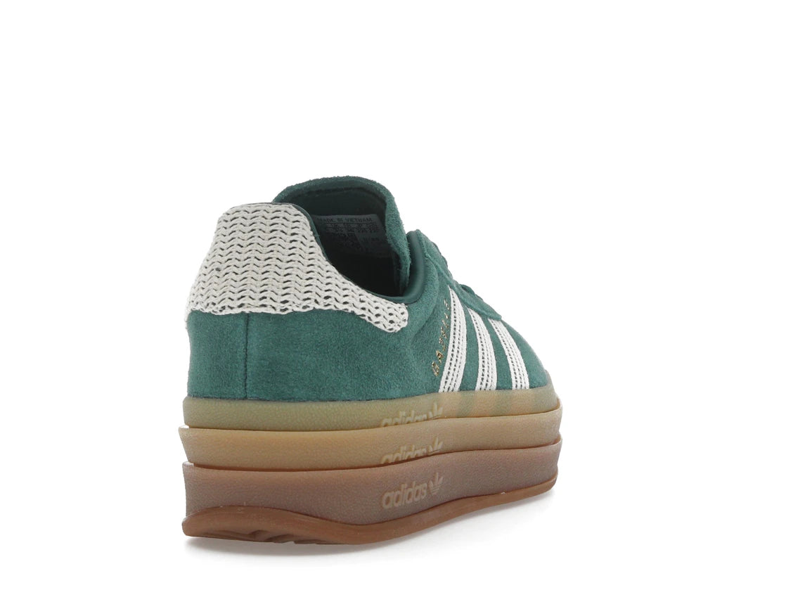 adidas Gazelle Bold Collegiate Green White Gold