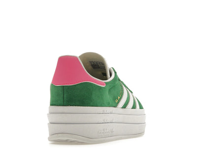adidas Gazelle Bold Green Lucid Pink
