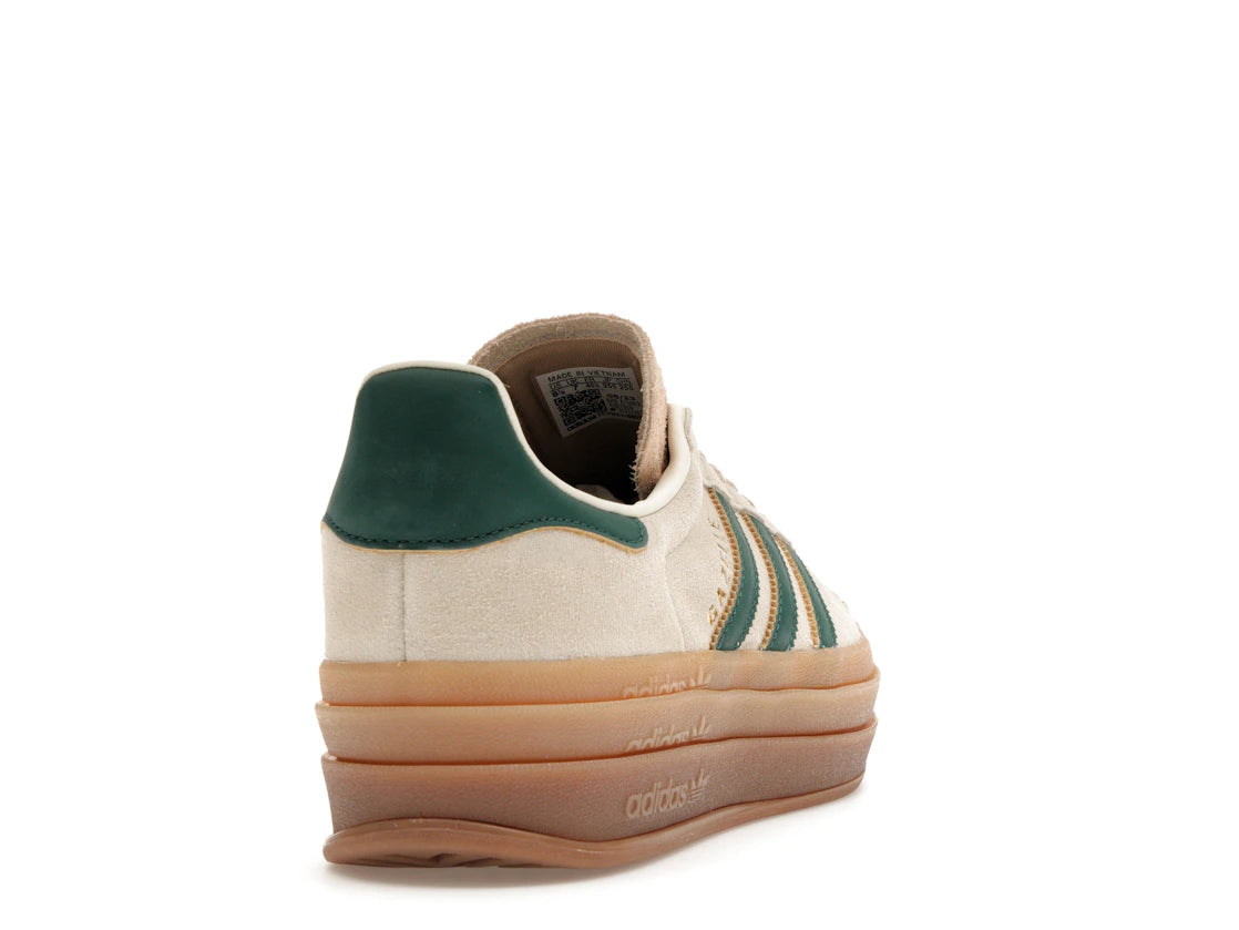 adidas Gazelle Bold Magic Beige Collegiate Green