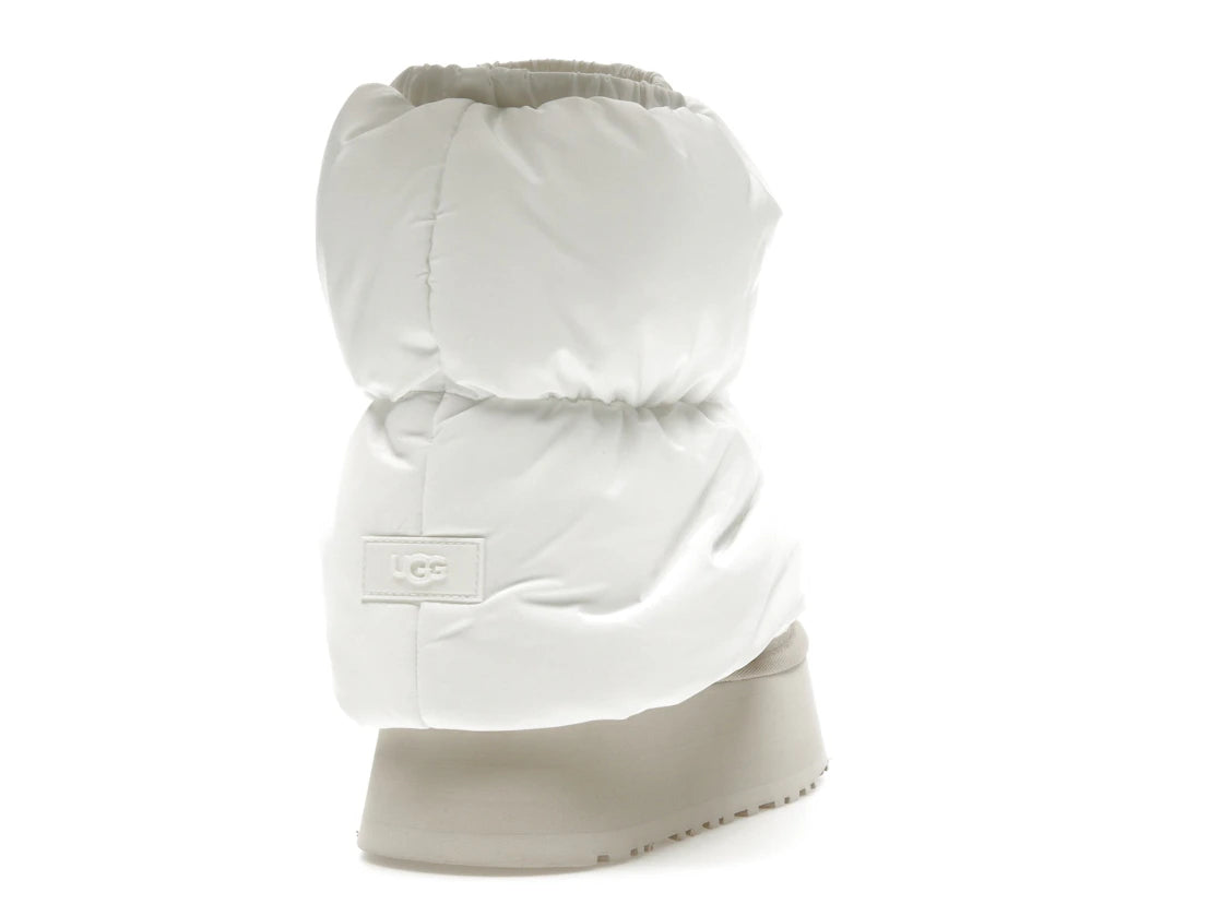 UGG Classic Mini Dipper Puffer Boot White Ceramic