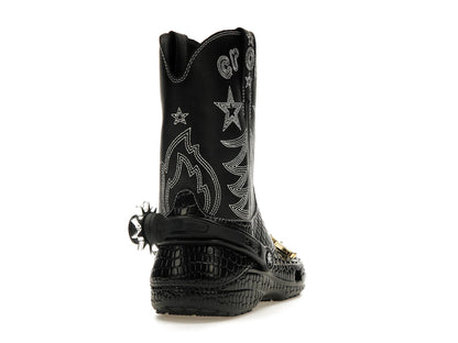 Crocs Classic Cowboy Boot Black