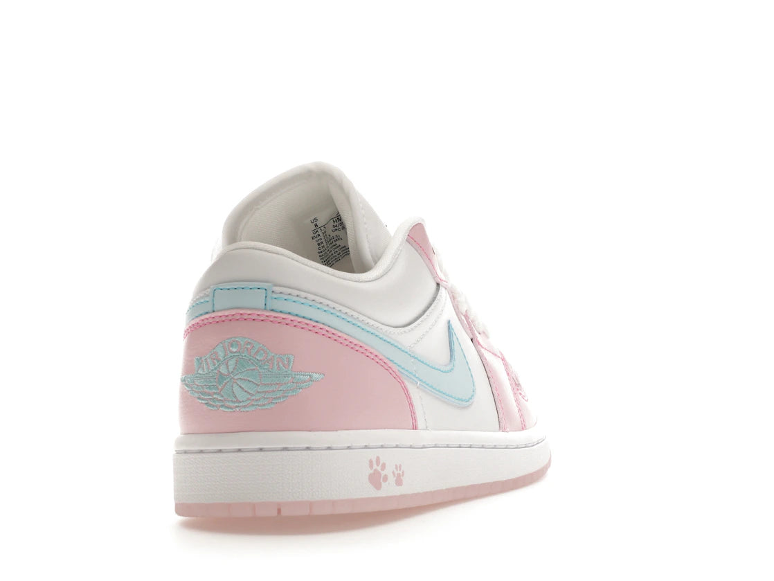 Jordan 1 Low SE Paw Print Pink Foam (Femme)