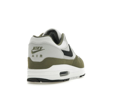 Nike Air Max 1 White Black Medium Olive