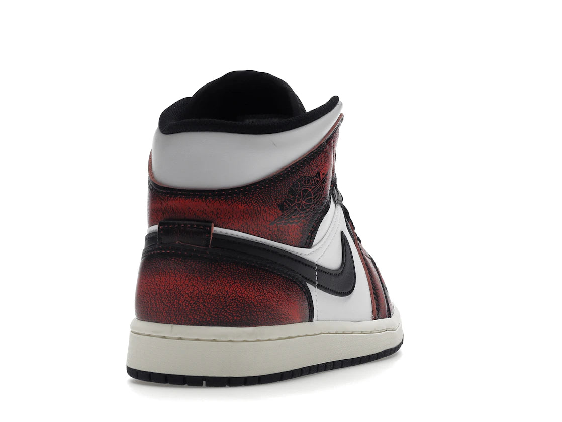 Jordan 1 Mid Wear-Away Chicago